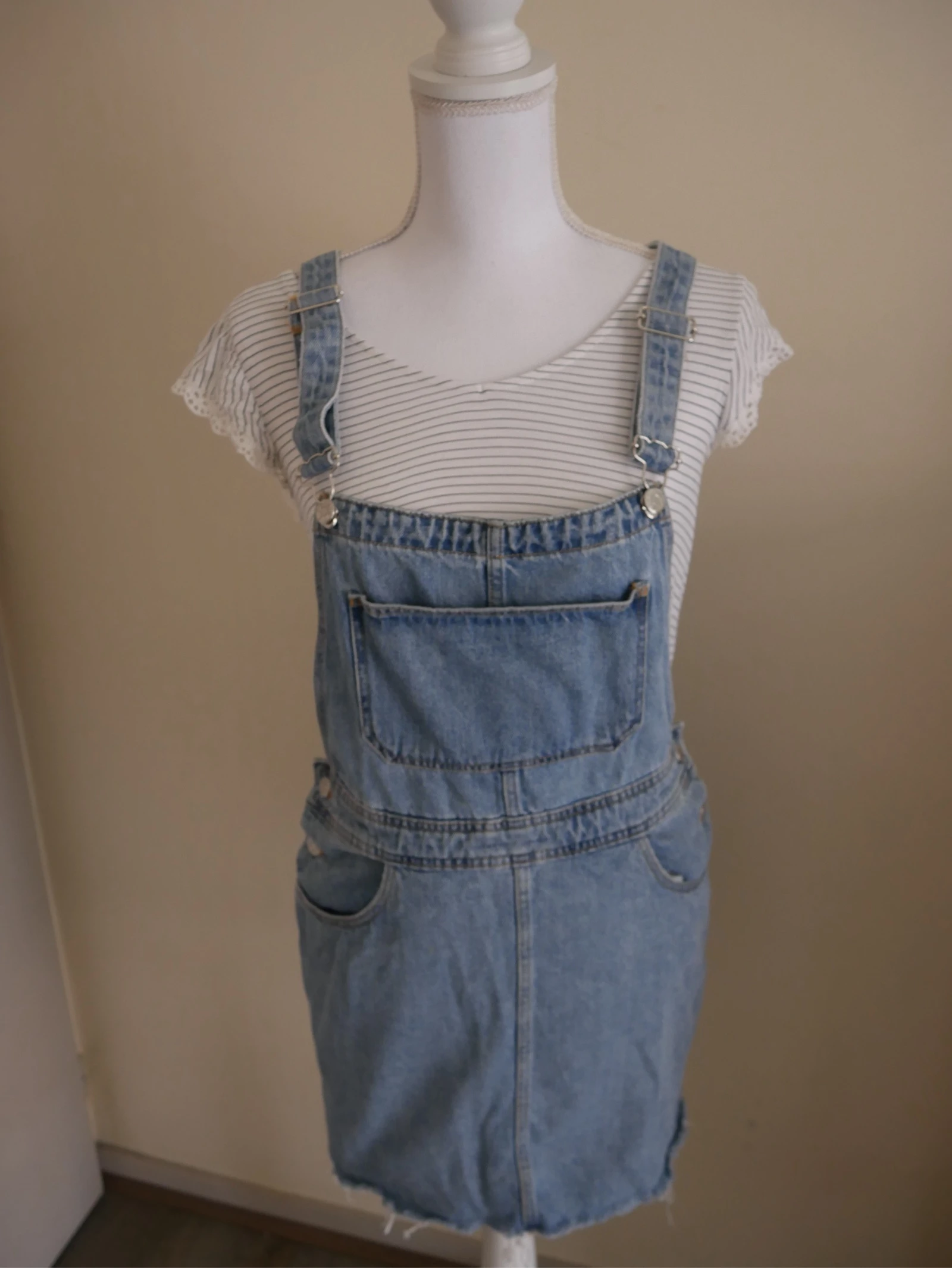 Denim jumpsuit dress – photo 5